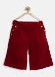 United Colors Of Benetton Maroon Slim Fit Trouser Girls