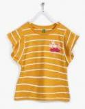 United Colors Of Benetton Mustard Casual Top Girls