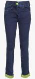 United Colors Of Benetton Navy Blue Jeans Girls