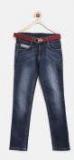 United Colors Of Benetton Navy Blue Mid Rise Jeans Boys