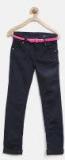 United Colors Of Benetton Navy Blue Mid Rise Jeans Girls