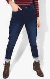 United Colors Of Benetton Navy Blue Mid Rise Skinny Fit Jeans Women