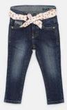 United Colors Of Benetton Navy Blue Mid Rise Slim Fit Jeans Girls