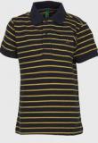 United Colors Of Benetton Navy Blue Polo Shirt Boys