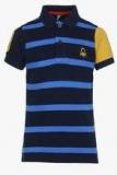 United Colors Of Benetton Navy Blue Polo T Shirt Boys