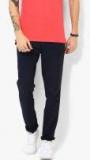 United Colors Of Benetton Navy Blue Straight Fit Track Pants Men