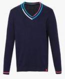 United Colors Of Benetton Navy Blue Sweater Boys