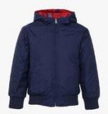 United Colors Of Benetton Navy Blue Winter Jacket Boys