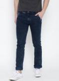 United Colors Of Benetton Navy Skinny Fit Stretchable Jeans Men