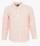 United Colors Of Benetton Orange Casual Shirt Boys