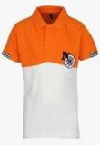 United Colors Of Benetton Orange Polo Shirt Boys