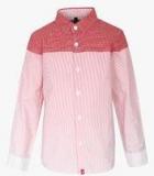 United Colors Of Benetton Pink Casual Shirt Boys