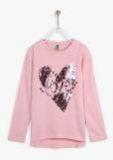 United Colors Of Benetton Pink Embellished Casual Top Girls