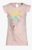 United Colors Of Benetton Pink Printed Regular Top Girls