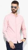 United Colors Of Benetton Pink Printed Slim Fit Casual Shirt men