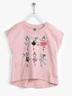 United Colors Of Benetton Pink Printed Top Girls