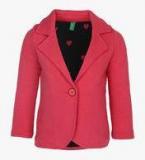 United Colors Of Benetton Pink Winter Jacket Girls