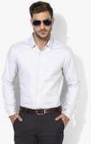 United Colors Of Benetton White Printed Slim Fit Formal Shirt Men