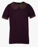 United Colors Of Benetton Wine Casual Top Girls