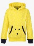 United Colors Of Benetton Yellow Hoodie Boys