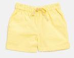 United Colors Of Benetton Yellow Solid Regular Fit Shorts Girls