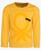 United Colors Of Benetton Yellow Sweatshirt Boys