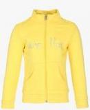 United Colors Of Benetton Yellow Sweatshirt Girls