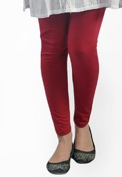 Uptowngaleria Red Solid Legging Women