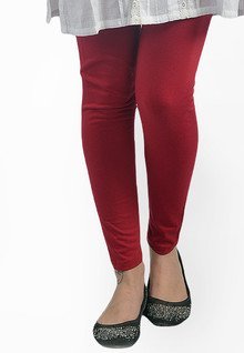 Uptowngaleria Red Solid Legging women