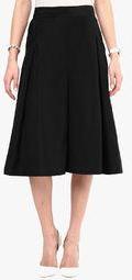 Uptownie Lite Black Solid Culotte Women