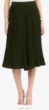 Uptownie Lite Green Solid Culotte Women