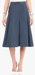 Uptownie Lite Grey Solid Culotte Women