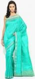 Urban Vastra Green Striped Saree Women