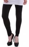 Utsukushii Black Solid Leggings Women