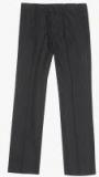 Van Heusen Black Solid Formal Trousers men