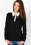 Van Heusen Black Sweaters Women