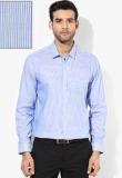 Van Heusen Blue Striper Slim Fit Formal Shirt Men