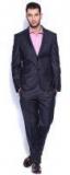 Van Heusen Dark Grey Single Breasted Slim Fit Formal Suit Men