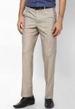 Van Heusen Khaki Regular Fit Formal Trouser Men