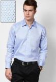 Van Heusen Light Blue Solid Formal Shirt men