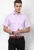 Van Heusen Lilac Solid Formal Shirt Men