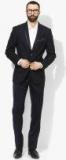 Van Heusen Navy Blue Slim Fit Single Breasted Party Suit Men