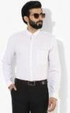 Van Heusen Off White Checked Slim Fit Formal Shirt Men