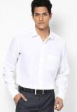 Van Heusen White Solid Formal Shirt Men