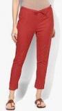 Varkha Fashion Maroon Solid Lounge Pant women