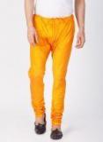 Vastramay Yellow Solid Churidar Men