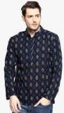 Veda Blue Printed Kurta Men