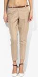 Vero Moda Beige Solid Chinos women