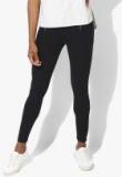 Vero Moda Black Checked Skinny Fit Leggings women