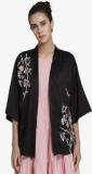 Vero Moda Black Embroidered Shrug Women